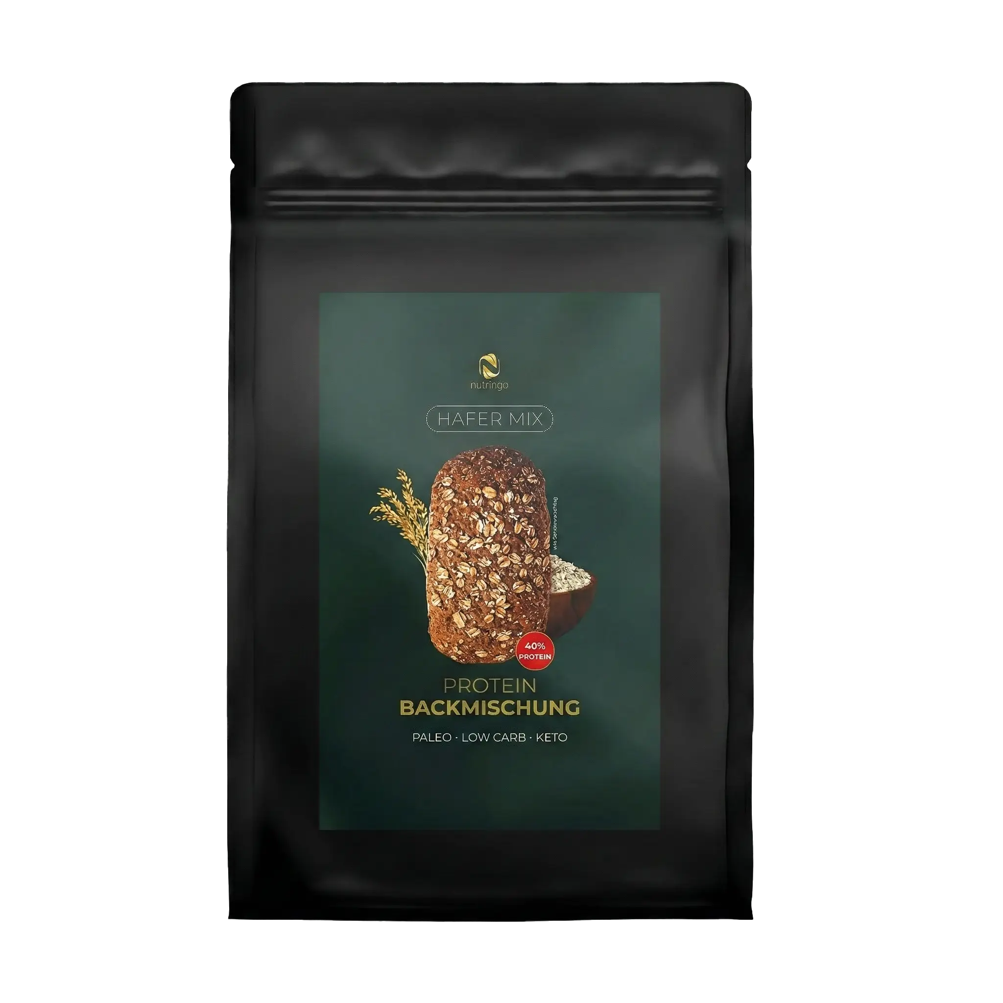 Nutringo® Hafermix – Protein Brotbackmischung 600g – Low Carb · Keto · Paleo