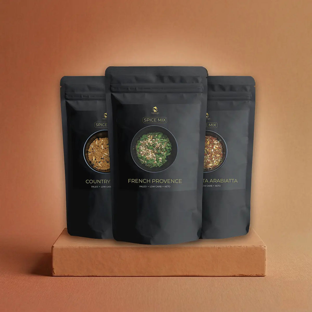 Spice Mix 3x100g – French, Italian, German für Brot & Pizza | nutringo®